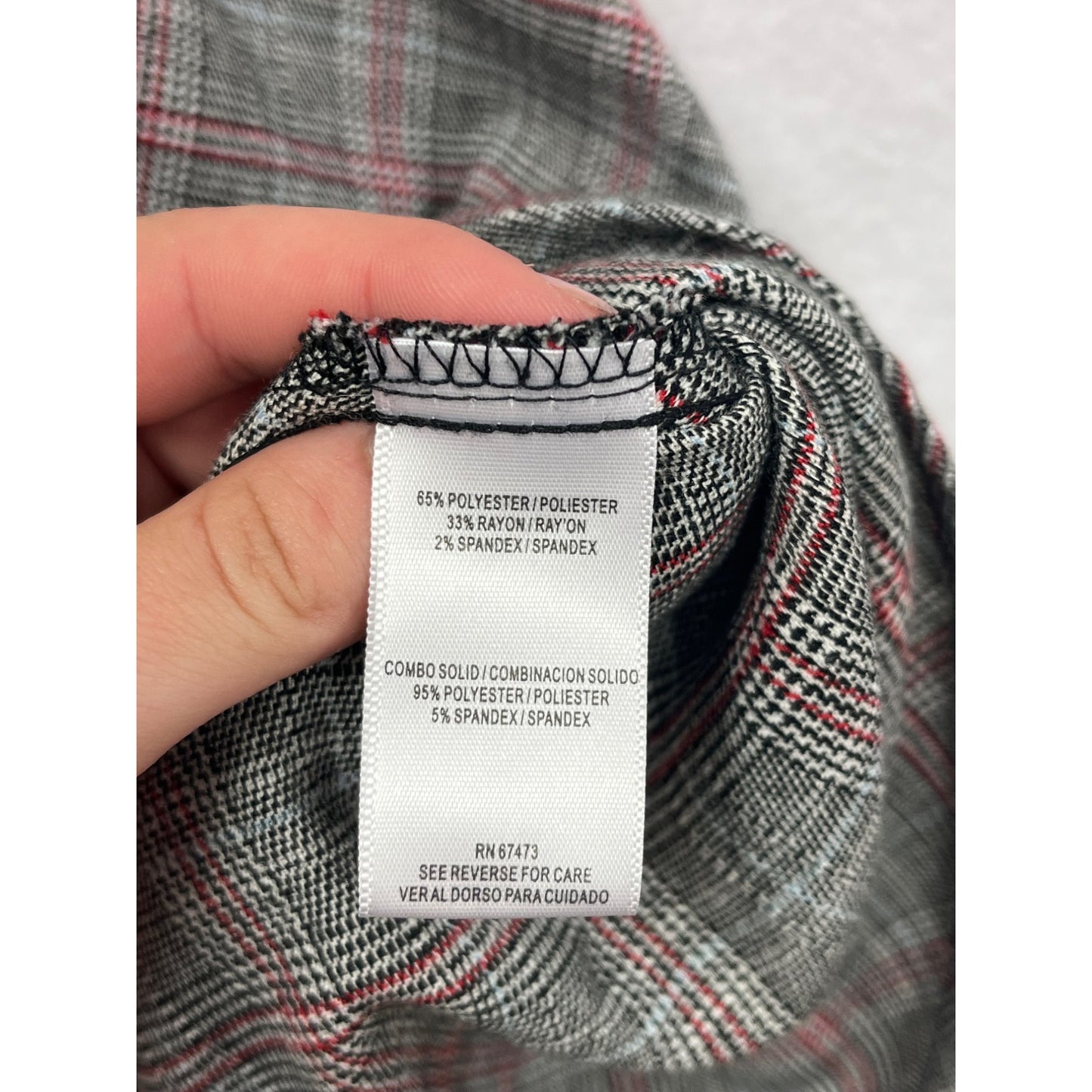 Danny & Nicole Plaid Fit & Flare Dress Size 8 Sleeveless  #8364