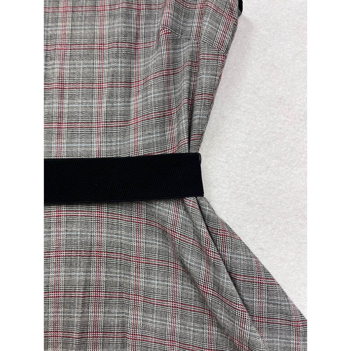 Danny & Nicole Plaid Fit & Flare Dress Size 8 Sleeveless  #8364