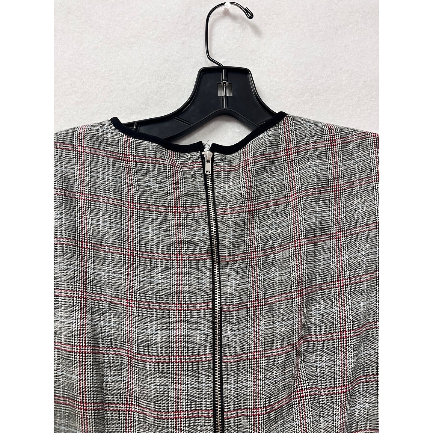 Danny & Nicole Plaid Fit & Flare Dress Size 8 Sleeveless  #8364