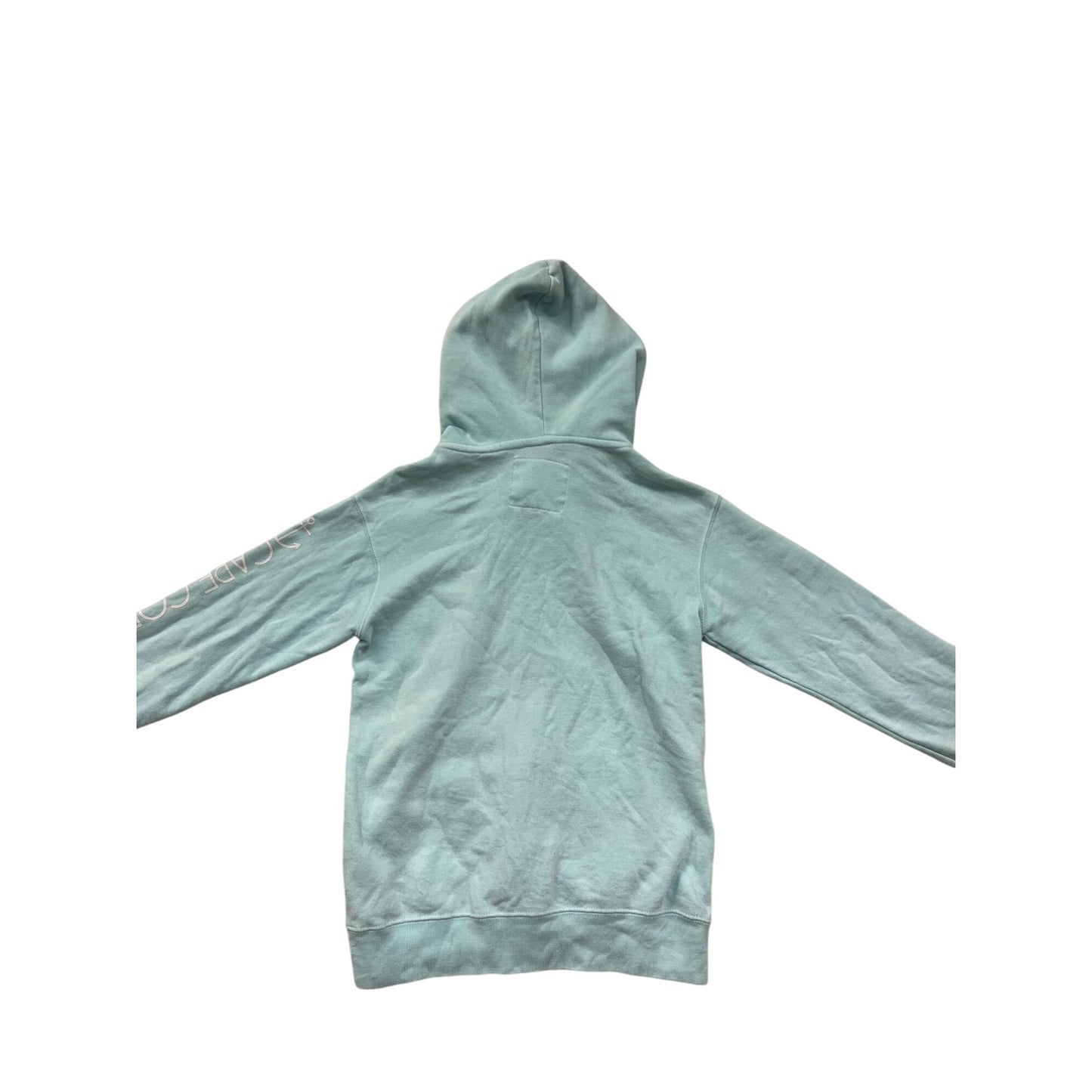 Small Ragwear Cape Coral Mint Hoodie Zip-Up With Pockets & Rope Drawstring #8590