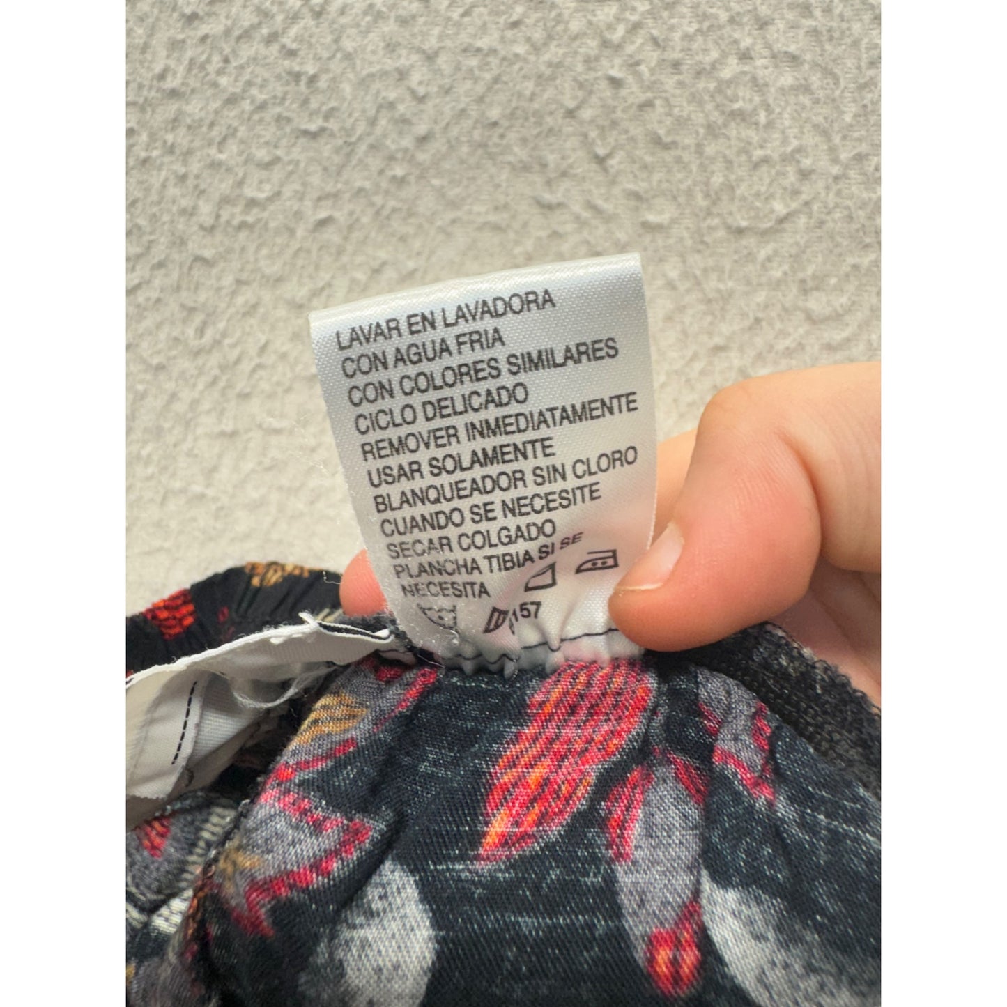 Sagharbor Floral Print A-Line Skirt Rayon Knee Length Professional Attire #9566